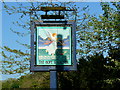 ST7660 : 'Hope and Anchor' public house, Midford - sign by Brian Robert Marshall