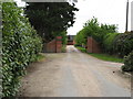 Driveway to the Manor.