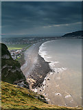 SH8182 : The isthmus of Great Orme's Head by Bryn Roberts