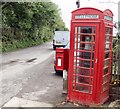 SX3892 : Dubbs Cross phone and post box by Jon Coupland
