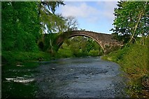 NS3317 : Brig o' Doon Bridge by George Rankin