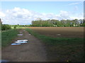 Track/bridleway leaving Northill.