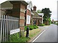 View along Dover Road and Duke of York Military School side entrance.