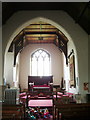 Interior of St Georges Church Heap Bridge