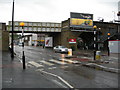 Looking across Woodford Road to Wanstead Park Station