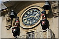 Clock on Christ Church, Bristol
