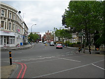 TQ3573 : A205 South Circular Road at Forest Hill by Danny P Robinson