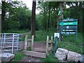 Llwyn Celyn Forestry Walk - Entrance