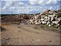 Rubble at Manor Farm