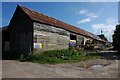 SO3656 : Barn undergoing conversion at Weston by Philip Halling