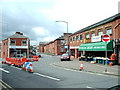 Junction of Randell Street and Whalley Range