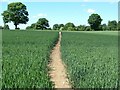 Footpath to Evenley Hall