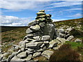 NT6356 : Cairn on Bell Craig, Dunside Hill by Lisa Jarvis