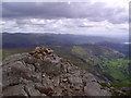 NY2807 : Summit Cairn, Harrison Stickle by Michael Graham