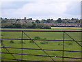 Fields, with Highworth in the background