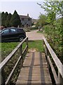 Small car park near Greenacres, Littleton Lane