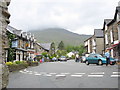 The turn on to Pont Beddgelert