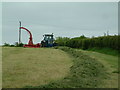 Harvesting Silage near Oaklands Farm, Devon