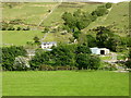 SH8426 : Farm on hillside by liz dawson
