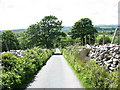 An unclassified road leading to Garndolbenmaen