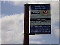 Moorland Bus Stop A681 Lancashire Yorkshire Border