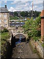 Spital Beck flows into the River Esk