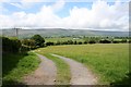 Farm Track towards Escley Brook valley