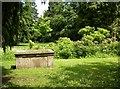 Chest tomb in the churchyard, Towcester