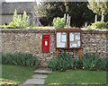 Hethe notice board and postbox