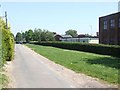 Looking along Broomhill Lane, Reepham