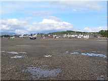 SD0896 : Ravenglass at Low tide by N Chadwick