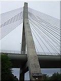 O0575 : Boyne Bridge central pylon by Jonathan Billinger