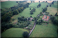 NY5562 : Aerial view of Boothby, near Lanercost by Jonathan Adams