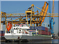 Container Cranes, Ship Dock