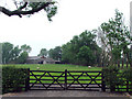 Gate onto land next to Arnold Lodge