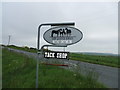 Sign at West Drymuir