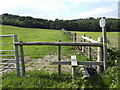 Footpath on to Duddle Heath