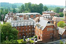SU1868 : Marlborough College from St Peter's church roof by Brian Robert Marshall