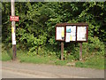 Abthorpe notice board