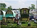 Caravans at Appleby Horse Fair