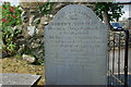 Carreg Fedd  Robert Thomas Meistr y Sloop Cyfarthfa Grave of  Robert Thomas Master of the Sloop Cyfarthfa