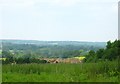 Quarry workings viewed from a distance