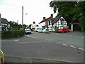 Shops and pub, Berriew