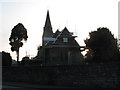 Eglwys Crist - Christ Church at sundown