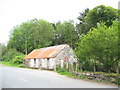 Old road-side farm buildings near Pont Mwnwgl-y-llyn