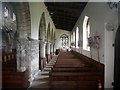 Interior of St Nicholas, Haxey