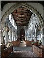 Interior of St Nicholas, Haxey