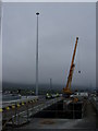 New 30m mast lighting  Warrenpoint Harbour