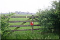 Footpath heading to Tudor Farm