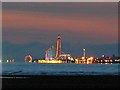 SD2911 : Blackpool from Ainsdale beach by Peter Gordois